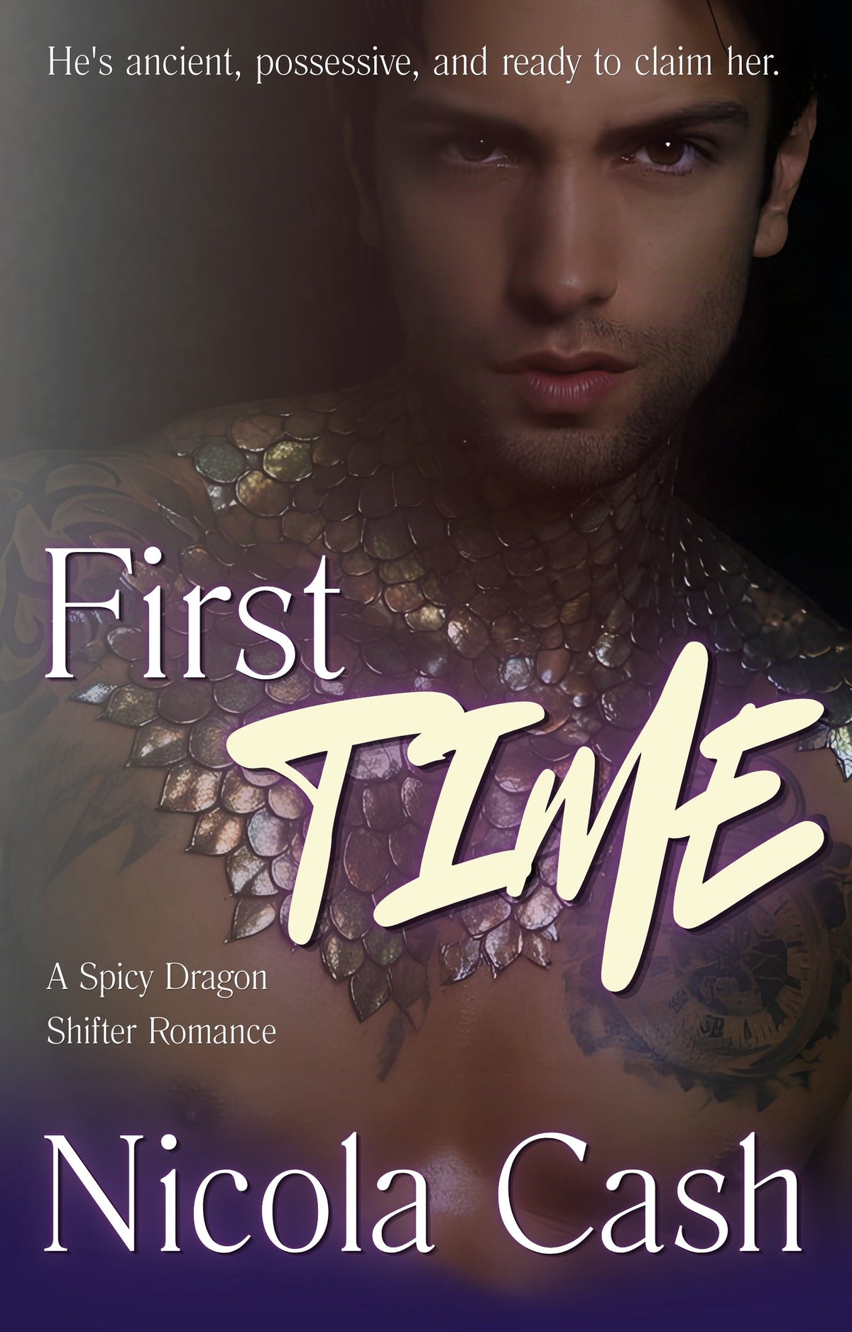 First Time - A Spicy Dragon Shifter Romance by Nicola Cash